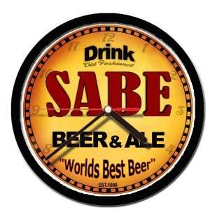  SABE beer and ale cerveza wall clock 