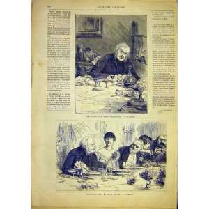  Celebrity Reveillon Speaker Banquet French Print 1881 