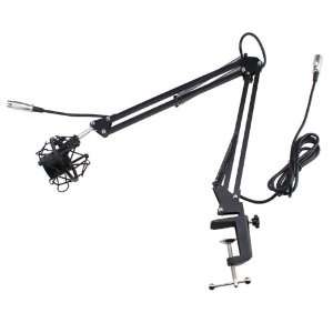  Broadcasting Studio Microphone Arm Stand with Shock Mount 