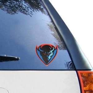  NCAA DePaul Blue Demons Team Logo Window Decal: Automotive