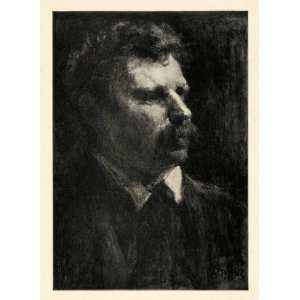  1899 Print Albert Neuhuys Portrait Portraiture Man Painting Dutch 