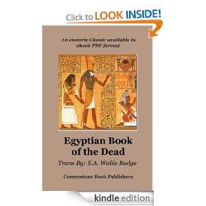The Egyptian Book of the Dead E.A. Wallis Budge  Kindle 