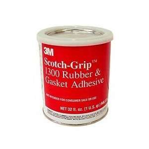 Rubber & Gasket Adhesive, 1 Quart Can, 3m, 1300,