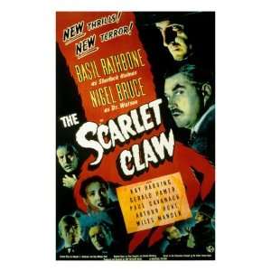  Sherlock Holmes and the Scarlet Claw, Basil Rathbone 