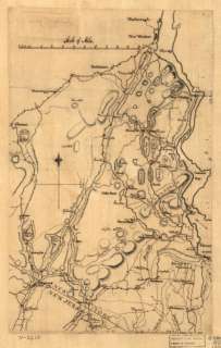 1779 map of Rockland & Orange County New York  