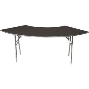  Standard Series Crescent Banquet Table with Laminate Top 