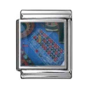 Roulette Table Italian Photo Charm 13mm