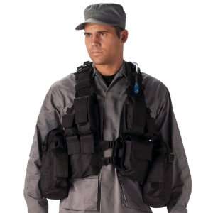  Blk Tactical Hydration Vest