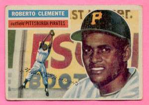 1956 Topps Roberto Clemente Card # 33  