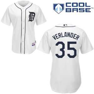  Justin Verlander Detroit Tigers Authentic Home Cool Base 