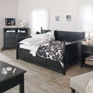  Fashion Bed Group Casey Daybed   Black   Full