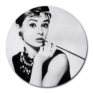  Audrey Hepburn Round Mousepad Mouse Pad Great Gift Idea 