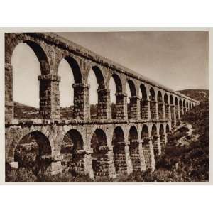  1928 Roman Aqueduct Puente de Ferreras Tarragona Spain 