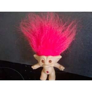   Ace Troll with Red Orange Hair and Jewell Diamond Belly Toys & Games