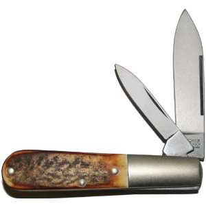  Boker Stag Barlow Knife 3 1/4 Closed