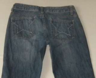 Riders Vintage Womens Jeans Stretch Low Rise Lightly Distressed Size 7 