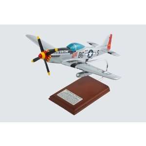 Mustang Old Crow Signed Series Quality Desktop Model Plane 1/24 Scale 