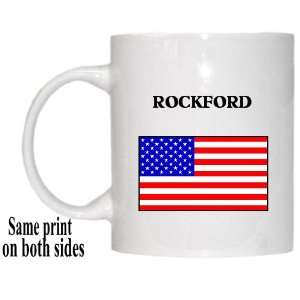  US Flag   Rockford, Illinois (IL) Mug 