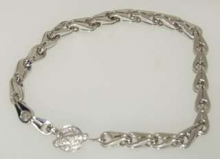 DI MODOLO 18 KT. GOLD AND DIAMOND BICYCLE LINK BRACELET!!  