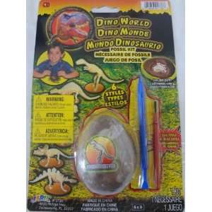    Dino World Fossil Kit   6 Styles to Choose From Toys & Games