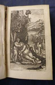 1748 DRYDEN, WORKS OF VIRGIL, DIDACTIC POETRY, 3 VOL SET, 89 COPPER 