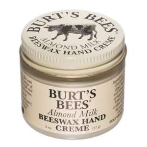  Burts Bees Almond Milk Beeswax Hand Creme , 2 Ounces Jars 