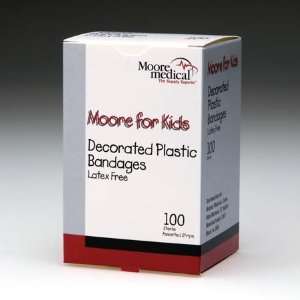  Moore Medical Kids Decorated Bandage 3/4 X 3   Box of 