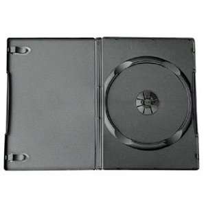  100 STANDARD Black Single DVD Cases 14MM Electronics