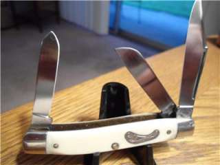   Imperial Schrade USA 4132 3 3/8 3 Blade Stockman Knife UNUSED  
