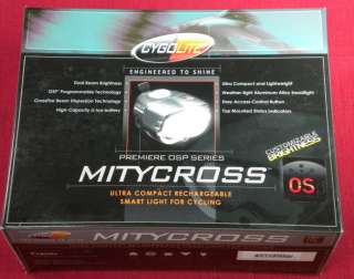 NEW 2011 CYGOLITE MITYCROSS 480 LED OSP BIKE HEAD LIGHT  