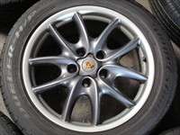 Four 03 10 Porsche Cayenne Factory 19 Wheels Tires Platinum ICJ3 Rims 