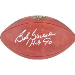  Bob Griese Autographed Football  Details Miami Dolphins 