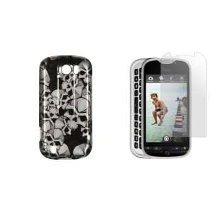  HTC Mytouch 4G Slide / Doubleshot Design Case Black Skull 