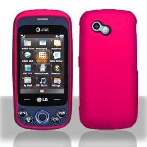  Premium   LG GW370/Neon II Rubber Rose Pink Cover 