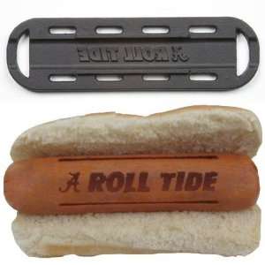 Alabama Crimson Tide Team Logo Hot Dog Grill Topper  