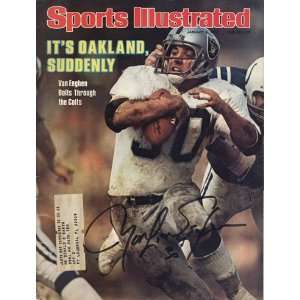 Mark Van Eaghen Autographed / Signed Sports Illustrated   Jan. 2, 1978 
