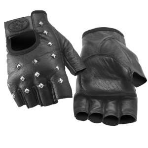 River Road Vegas Shorty Leather Gloves, Size Lg, Gender Mens 0160/ST 