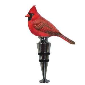  Resin Cardinal Winestopper, Heaven & Nature Sing Kitchen 