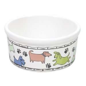  JMK ROBERT HEINZEL 07040 Ceramic Dog Bowl (PACK OF 18 