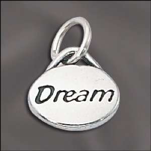  Charm DREAM Message Charm .925 Sterling Silver: Everything 