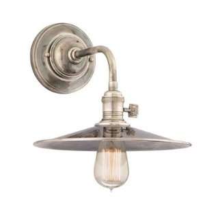   MS3 Heirloom   One Light Wall Sconce, Aged Brass Finish with MS3 Glass