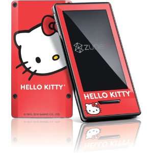 Hello Kitty Cropped Face Red skin for Zune HD (2009)  