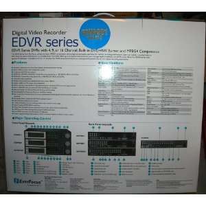   EDVR9D1250 9 CH.DVD BURNER,250GB TCP/IP,MPEG 4 USB: Camera & Photo