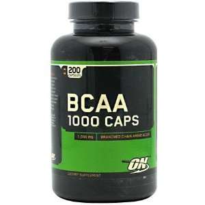  Optimum Nutrition BCAA 1000 Caps, 200 Capsules (Amino 