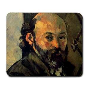  Self portrait in Front of Wallpaper By Paul Cezanne Mouse 