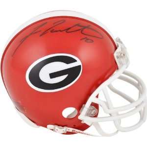  Fran Tarkenton Georgia Bulldogs Autographed Mini Helmet 