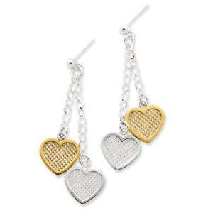  Sterling Silver and Vermeil Earrings: Jewelry