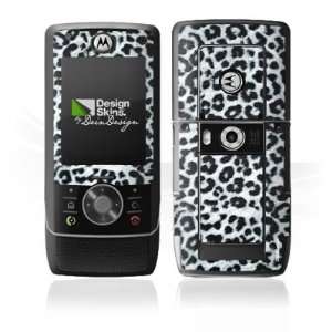  Design Skins for Motorola Z8   Leopard Fur Grey Design 