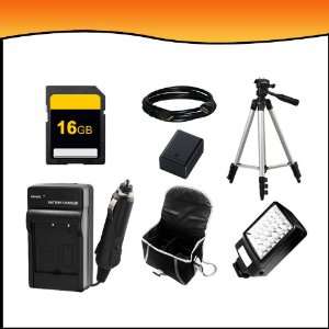  Professional Accessory Bundle Kit for Canon VIXIA HFM50 