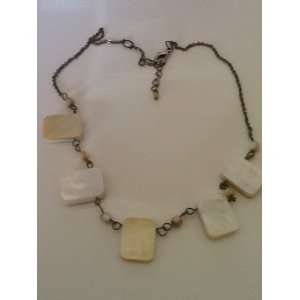  Mother of Pearl Blocks Necklace: Everything Else